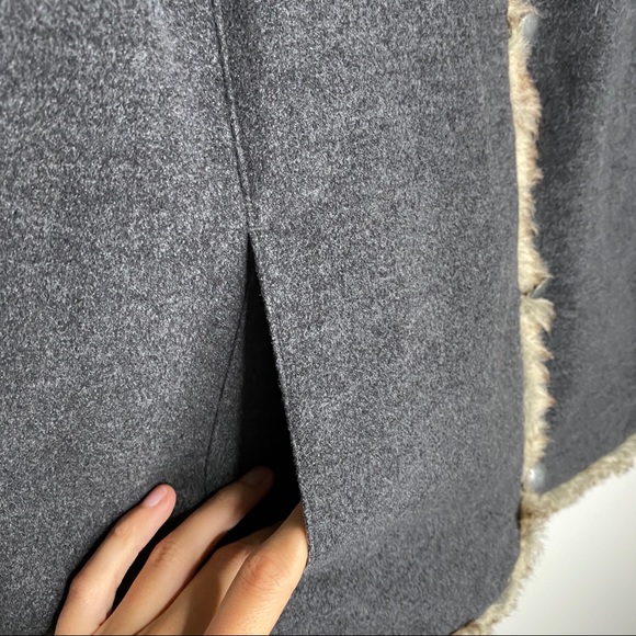 J.jill faux fur lined vest size M - Picture 5 of 6